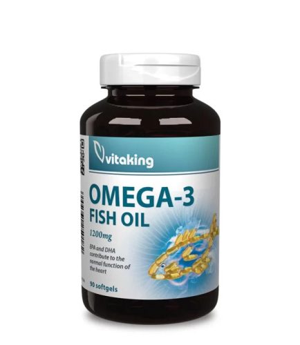 Vitaking Omega-3 (Tg) 1200mg  90db gélkapszula