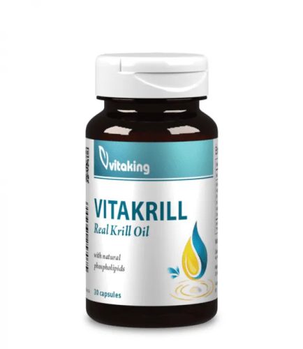Vitaking Vitakrill Olaj 30db gélkapszula